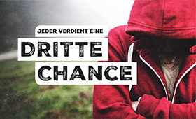 "Jeder verdient eine dritte Chance": Bild und Schriftzug der Programm-Webseite