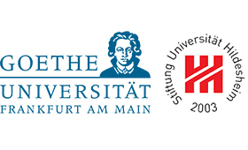 Logos der Stiftung Universitt Hildesheim und der Goethe-Universitt Frankfurt