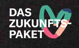 Logo des BMFSFJ-Programms "Zukunftspaket fr Bewegung, Kultur und Gesundheit"
